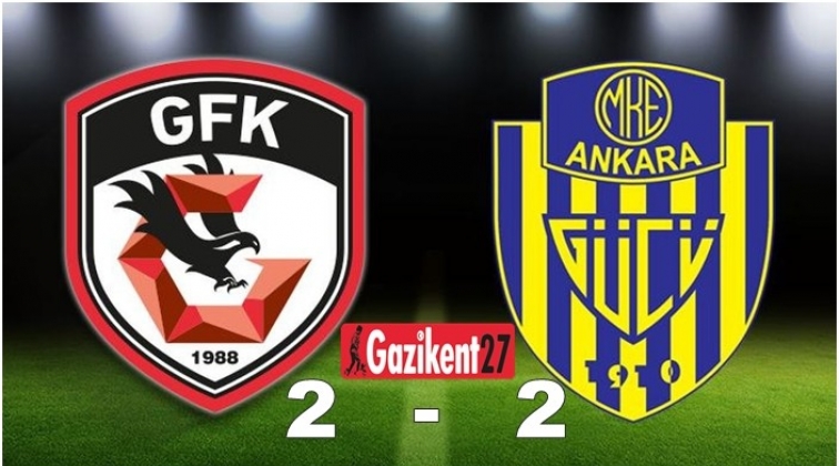 Gazişehir: 2 Ankaragücü: 2