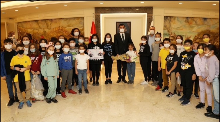 İlkokul &ouml;ğrencileri, B&uuml;y&uuml;kşehir Meclisi&rsquo;nde...