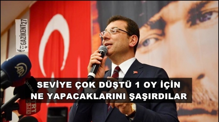 İmamoğlu: 1 oy i&ccedil;in ne yapacaklarını şaşırdılar