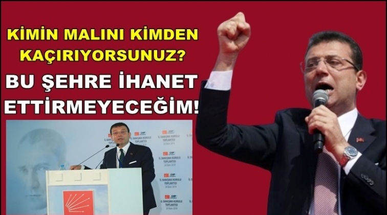 İmamoğlu: 23 Haziran&rsquo;ı hatırlasınlar