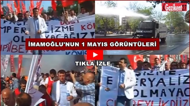 İmamoğlu biber gazı yerken...