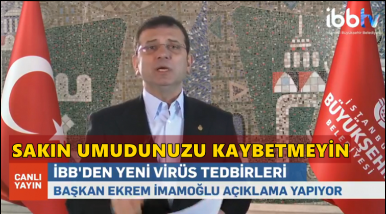 İmamoğlu: Bu, bir arada hareket etme s&uuml;reci