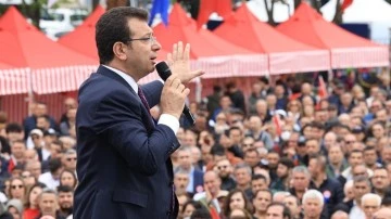 İmamoğlu: Bu cennet vatanın &uuml;zerine kara bulut gibi &ccedil;&ouml;kt&uuml;ler! 