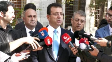 İmamoğlu: Bug&uuml;n yaşananlar toplumun vicdanında yerini bulmuştur