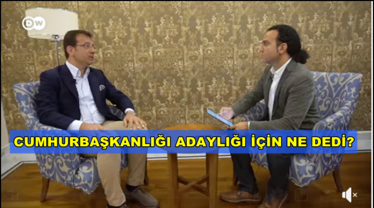 İmamoğlu, Cumhurbaşkanlığı adaylığı i&ccedil;in ne dedi?