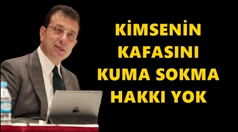 İmamoğlu, Deprem Konseyi talebini yineledi