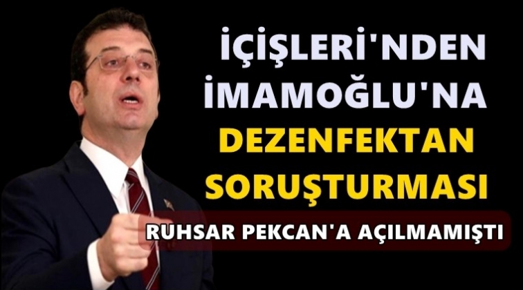 İmamoğlu hakkında inceleme başlatıldı!