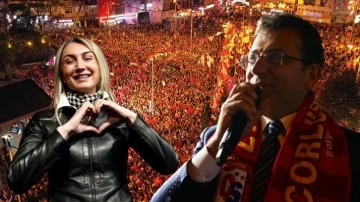 İmamoğlu: Haydi g&uuml;le g&uuml;le. Haydi g&uuml;le g&uuml;le...