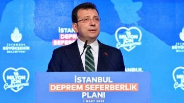 İmamoğlu, İstanbul'da deprem seferberliğini başlattı