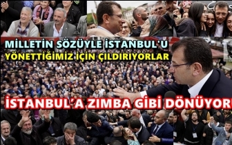 İmamoğlu: İstanbul'a zımba gibi d&ouml;n&uuml;yorum!