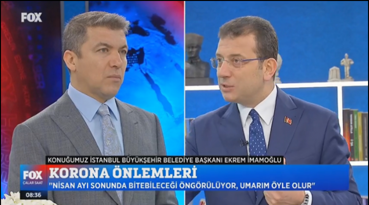 İmamoğlu, K&uuml;&ccedil;&uuml;kkaya'nın konuğu oldu