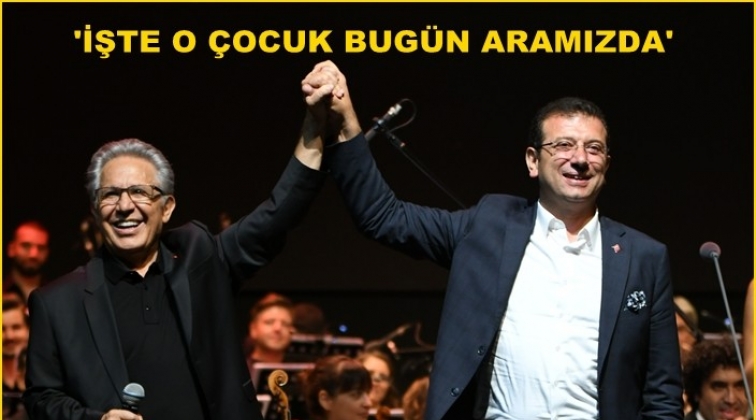 İmamoğlu, Livaneli konserine katıldı