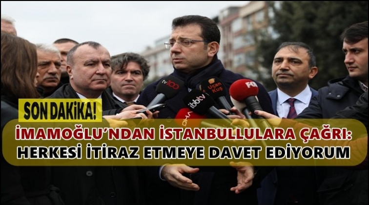 İmamoğlu: Muhatabım bakanlar değil