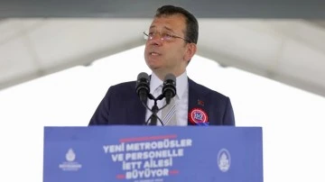 İmamoğlu'ndan 100 metrob&uuml;s, 500 kadro m&uuml;jdesi