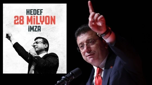 İmamoğlu'ndan imza kampanyası mesajı