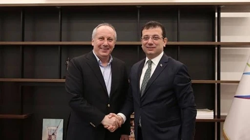 İmamoğlu'ndan Muharrem İnce'ye mektup: 'Aramıza hoş geldin'
