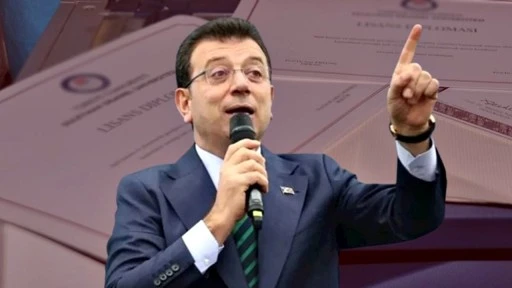 İmamoğlu'ndan 'sahte diploma' tepkisi