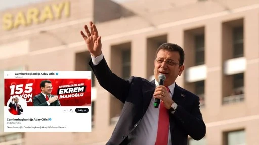 İmamoğlu&rsquo;nun "Cumhurbaşkanlığı Aday Ofisi" X hesabı erişime engellendi