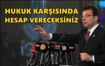 İmamoğlu: Şimdi siz d&uuml;ş&uuml;n&uuml;n...