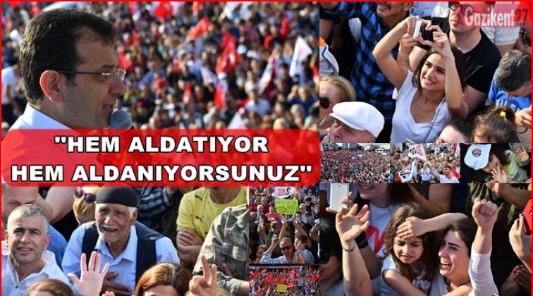 İmamoğlu: Uydurma gerek&ccedil;elerini yutacaklar!