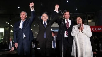 İmamoğlu ve Yavaş sahaya &ccedil;ıkıyor...