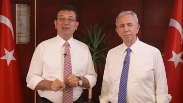 İmamoğlu ve Yavaş'tan video: Gen&ccedil;ler kazanıyoruz...