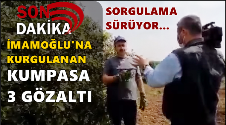 İmamoğlu&rsquo;na limon kumpasına &uuml;&ccedil; g&ouml;zaltı