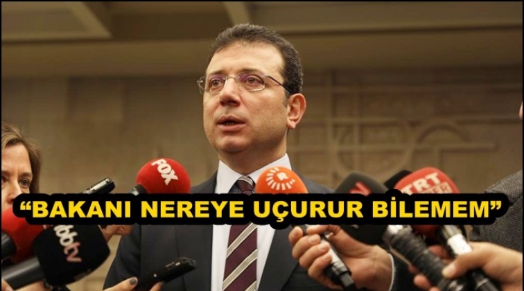 İmamoğlu'ndan &Ccedil;avuşoğlu&rsquo;na Kanal İstanbul cevabı
