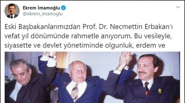 İmamoğlu&rsquo;ndan flaş paylaşım