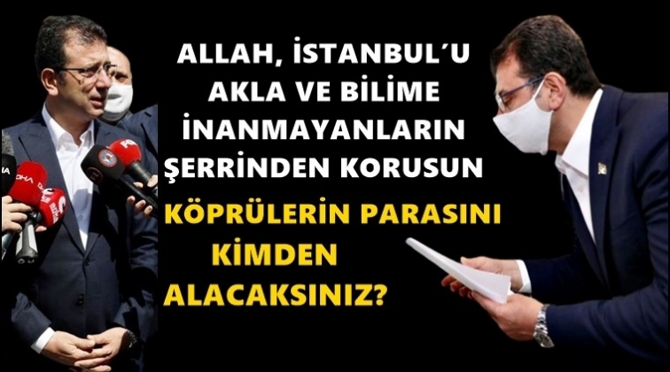 İmamoğlu'ndan Kanal İstanbul&rsquo;a itiraz dilek&ccedil;esi