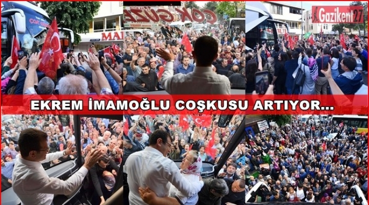 İmamoğlu'ndan 'miting gibi' se&ccedil;im turu