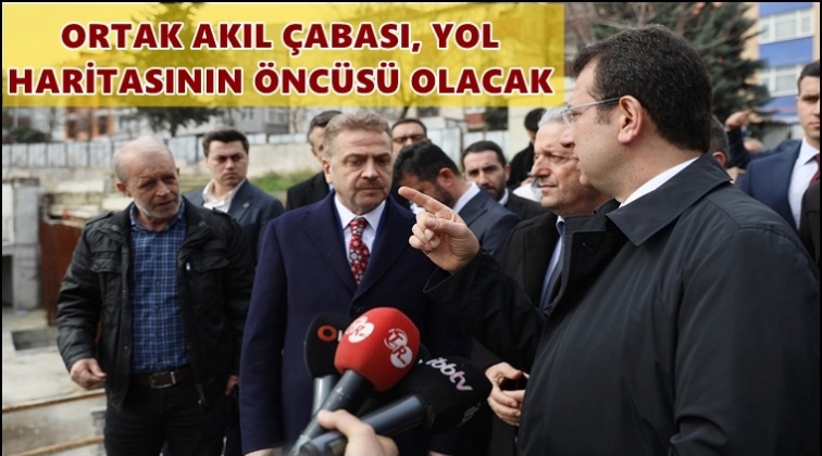 İmamoğlu'ndan 'ortak akıl' vurgusu
