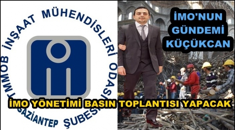 İMO y&ouml;netimi K&uuml;&ccedil;&uuml;kcan i&ccedil;in toplanıyor