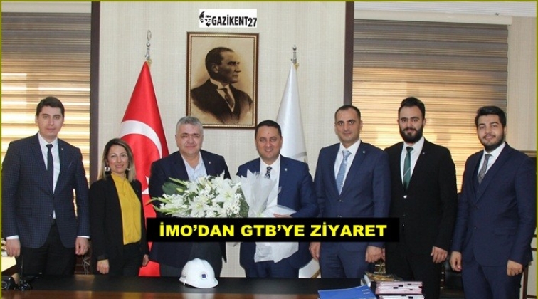 İMO'dan GTB'ye ziyaret