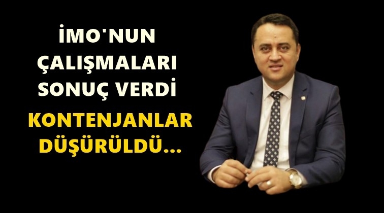 İMO&rsquo;nun kampanyası etkili oldu