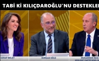 İnce: İkinci tura kalırsa Kılı&ccedil;daroğlu'nu desteklerim