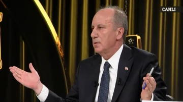 İnce: Ben aday olmazsam Erdoğan&rsquo;ın kazanma şansı fazla!