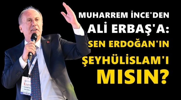 İnce: Se&ccedil;imlere katılmak i&ccedil;in ehliyetimizi aldık!