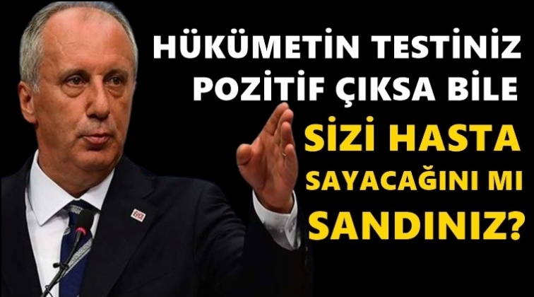 İnce&rsquo;den Bakan Koca&rsquo;ya ince g&ouml;nderme