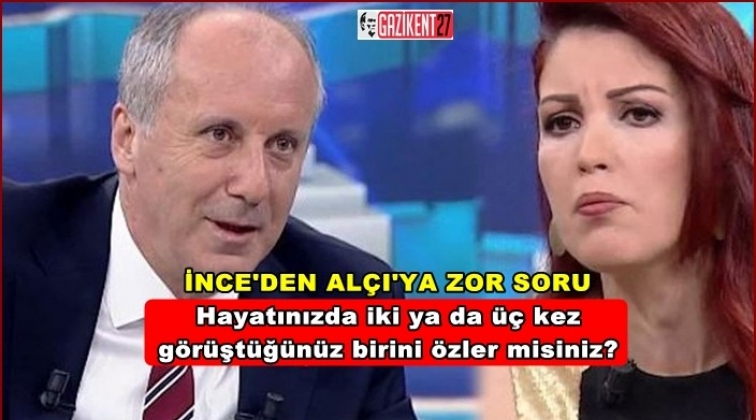 İnce&rsquo;den Nagehan Al&ccedil;ı&rsquo;ya FET&Ouml; yanıtı