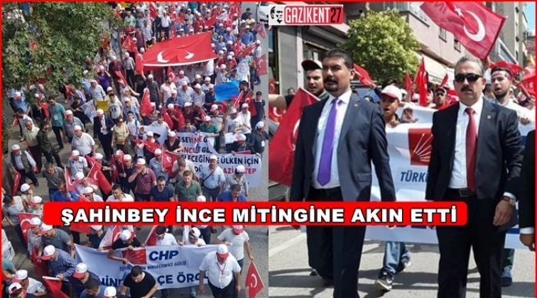 İnce'nin mitingine D&uuml;ztepe'den 10 bin kişi...