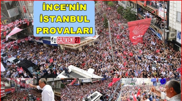 İnce'nin provaları s&uuml;r&uuml;yor...