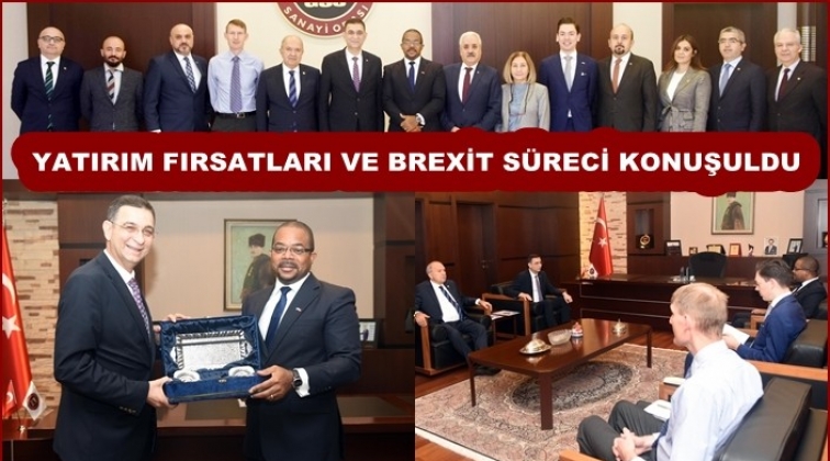 İngiltere B&uuml;y&uuml;kel&ccedil;iliği'nden GSO'ya ziyaret