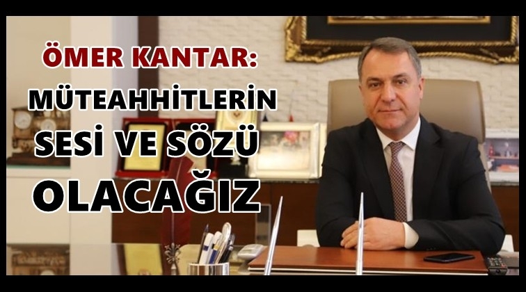 İnşaat m&uuml;teahhitlerinde kongre heyecanı