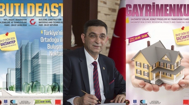 İnşaat sektörünün kalbi Gaziantep'te atacak