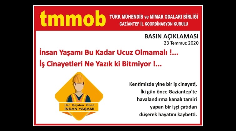 'İnsan yaşamı bu kadar ucuz olmamalı'