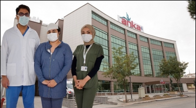 Iraklı hasta t&uuml;m&ouml;rden Anka'da kurtuldu...