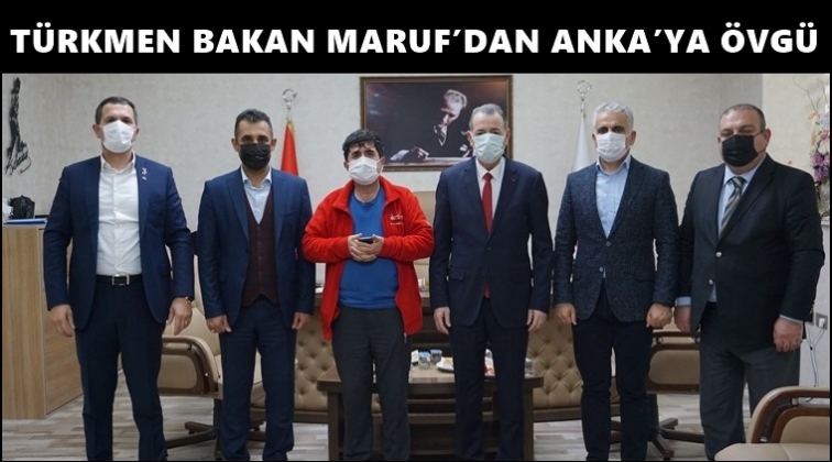 Iraklı T&uuml;rkmen Bakandan Anka'ya ziyaret