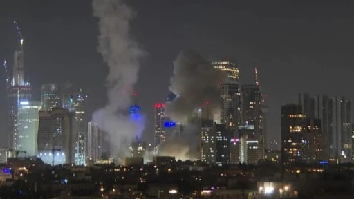İran'dan İsrail'e misilleme: Tel Aviv'den dumanlar yükseliyor!