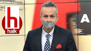 İrfan Değirmenci canlı yayına ağzını bantlayarak &ccedil;ıktı!